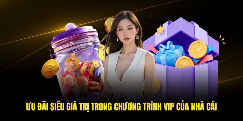 Ưu đãi siêu giá trị trong chương trình VIP của nhà cái